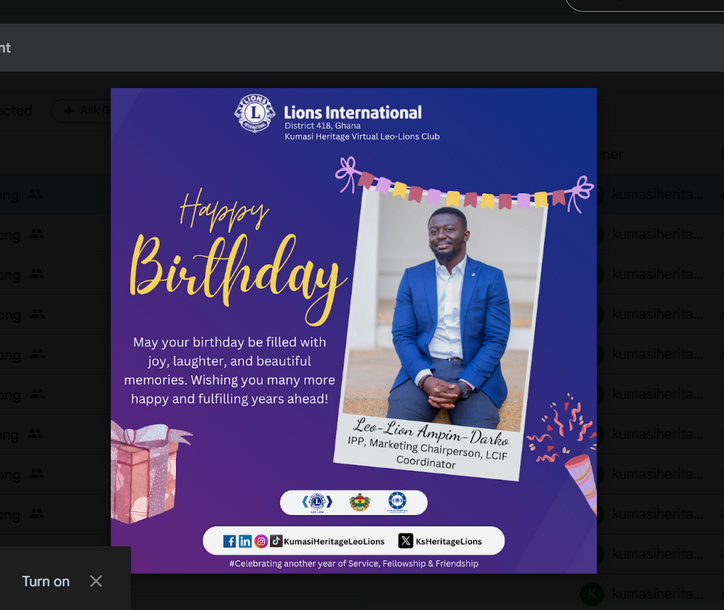 Leo-Lion Ojochide Okolie