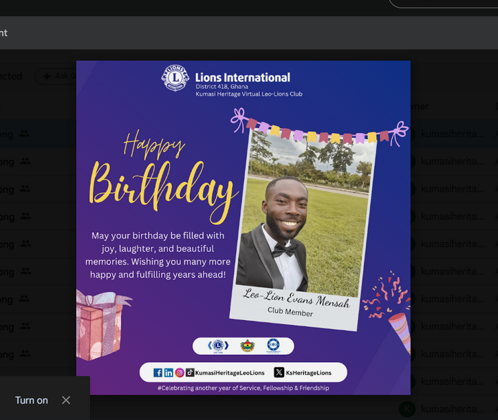 Leo-Lion Steve Laryea