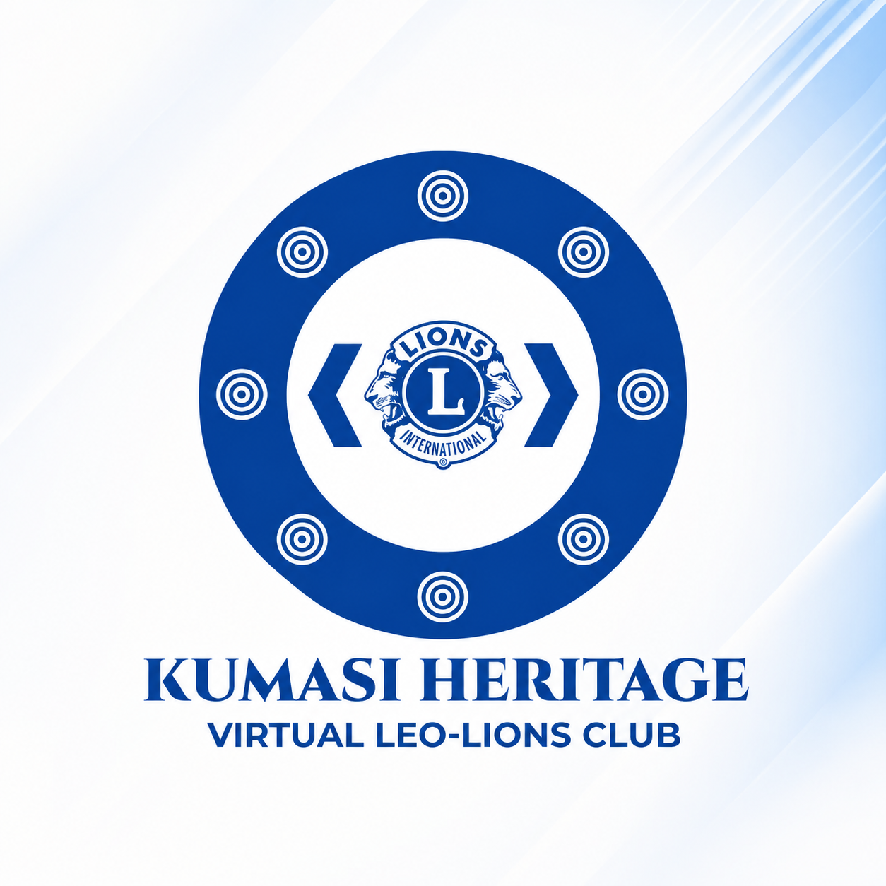 Kumasi Heritage Virtual Leo-Lions Club Logo