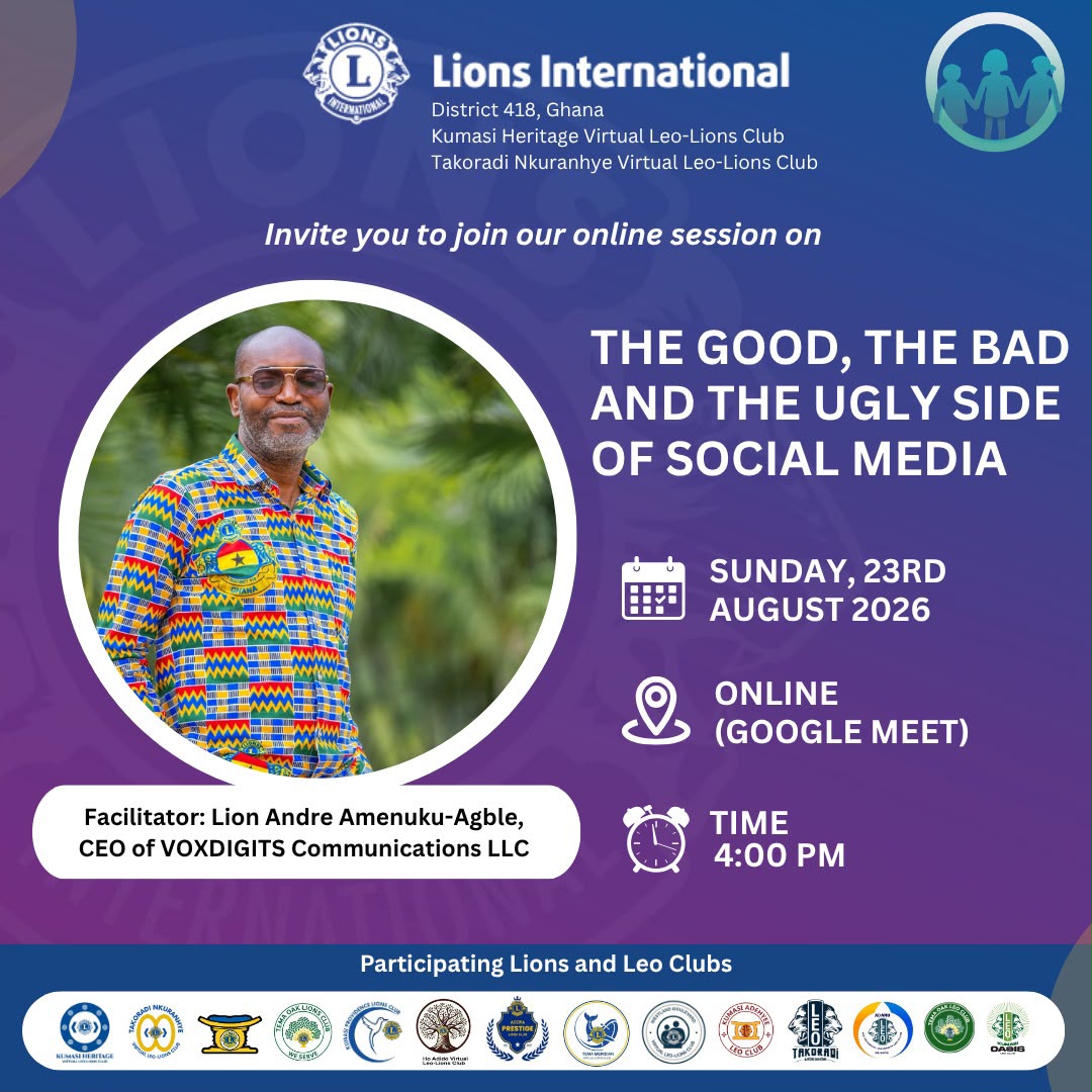 The Good, The Bad and The Ugly Side of Social Media Event Flyer