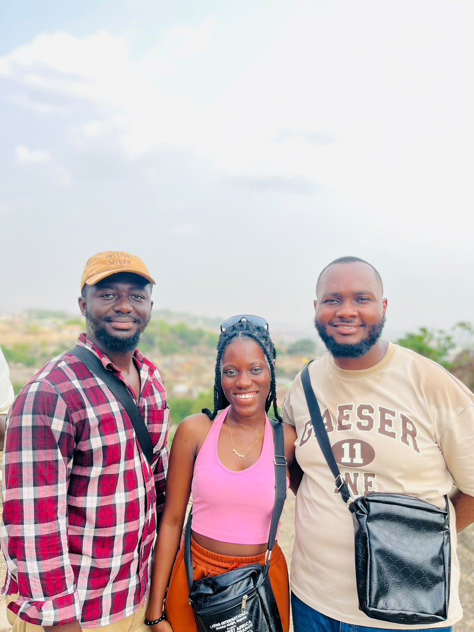 Three Kumasi Heritage club members portrait